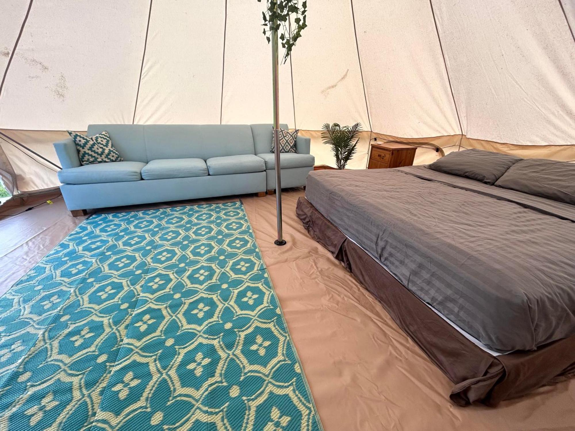 Maleka Farm: Tent Glamping North Shore Oahu Laie Bagian luar foto